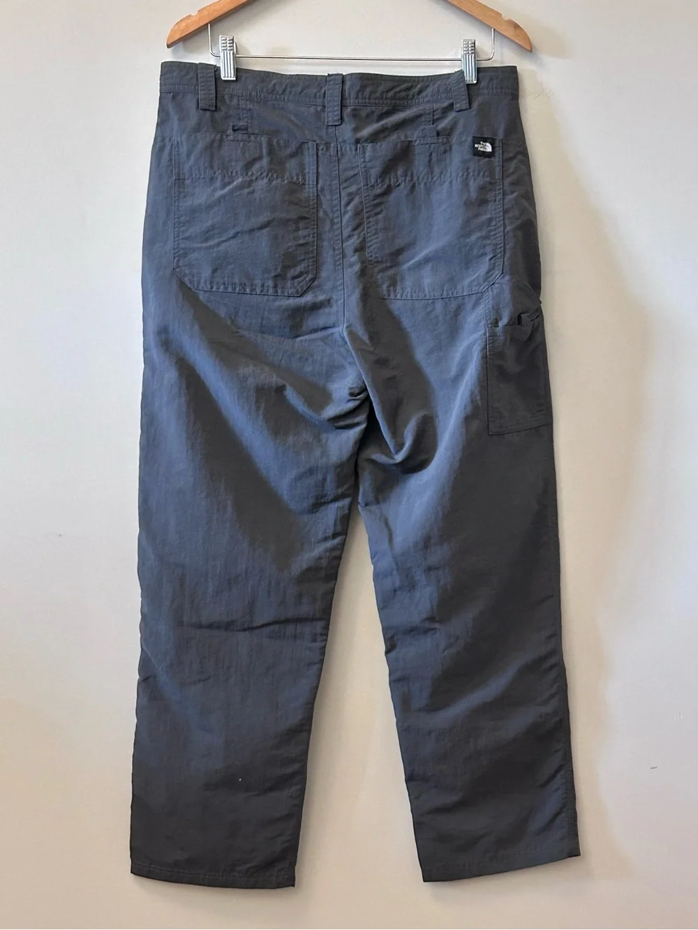 Vintage The North Face Nylon Tech Hiking Utility Pants Charcoal Gray Men’s 36